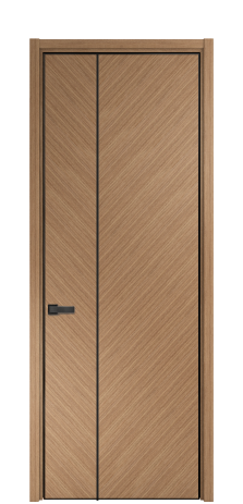 Дверь межкомнатная Юнит Слот 10-111 Цвет Дюна 605SM Покрытие ШПОН Мультишпон Наличник L 50 Цена 54396