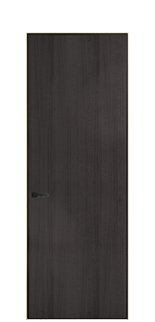 Дверь межкомнатная Слот 10-012 Цвет Эвкалипт Блэк Покрытие ШПОН Эвкалипт Наличник Скрытый короб золото Цена 68653
