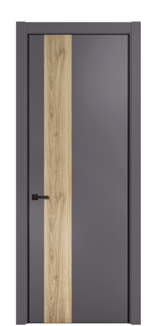 Дверь межкомнатная Дуэт 14 Цвет Фиолетовый Покрытие ЭМАЛИ Эмаль Наличник  L 75 Цена 55220