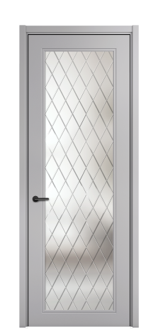 Дверь межкомнатная Страйп 1 Цвет Галечный Покрытие Эмаль  Наличник L 50 Цена 50728