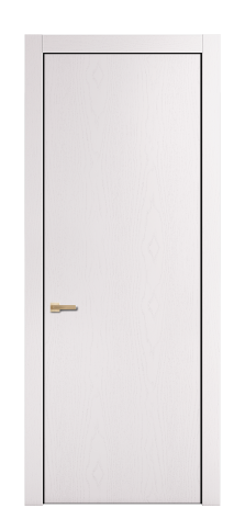 Дверь межкомнатная Порте 39-00 Цвет Ясень Крем Покрытие ЭМАЛИ Шпон крашеный Наличник  Q 90 Цена 45023