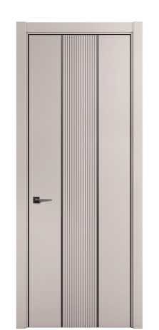 Дверь межкомнатная Меццо Слот 11 Цвет Пудра Покрытие ЭМАЛИ Эмаль Наличник L 75 Цена 48540