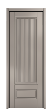 Дверь межкомнатная Савона Слот 2B Цвет Какао Покрытие ЭМАЛИ Эмаль Наличник L 50 Цена 52693